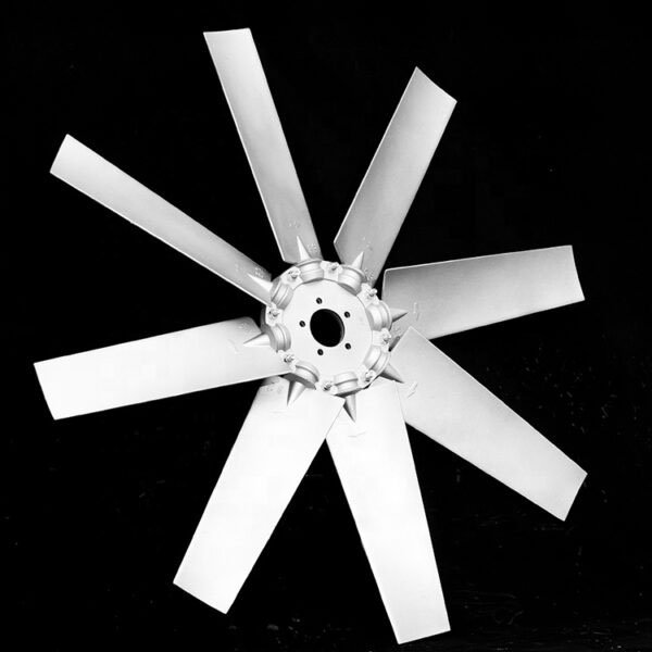 Φτερωτές αλουμινίου αξονικές.